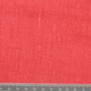 Toile de chanvre bio rouge
