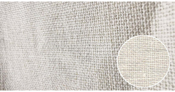 Lin bio naturel écru