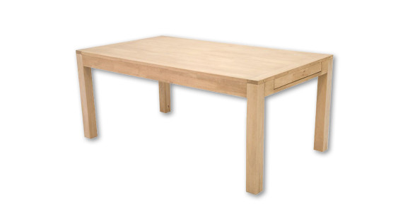 Table à manger en bois massif finition écologique