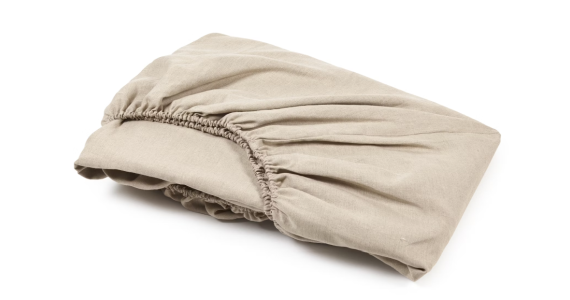 Drap housse en lin français certifié BIO / GOTS