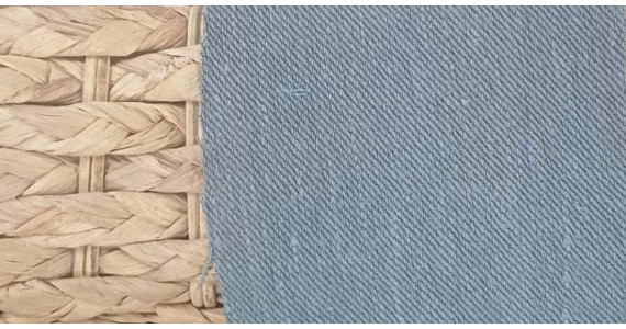 Nouveau colori : toile de chanvre bleu ardoise
