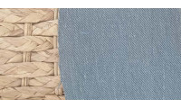 Nouveau colori : toile de chanvre bleu ardoise