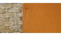 Nouveau colori : toile de chanvre potimarron